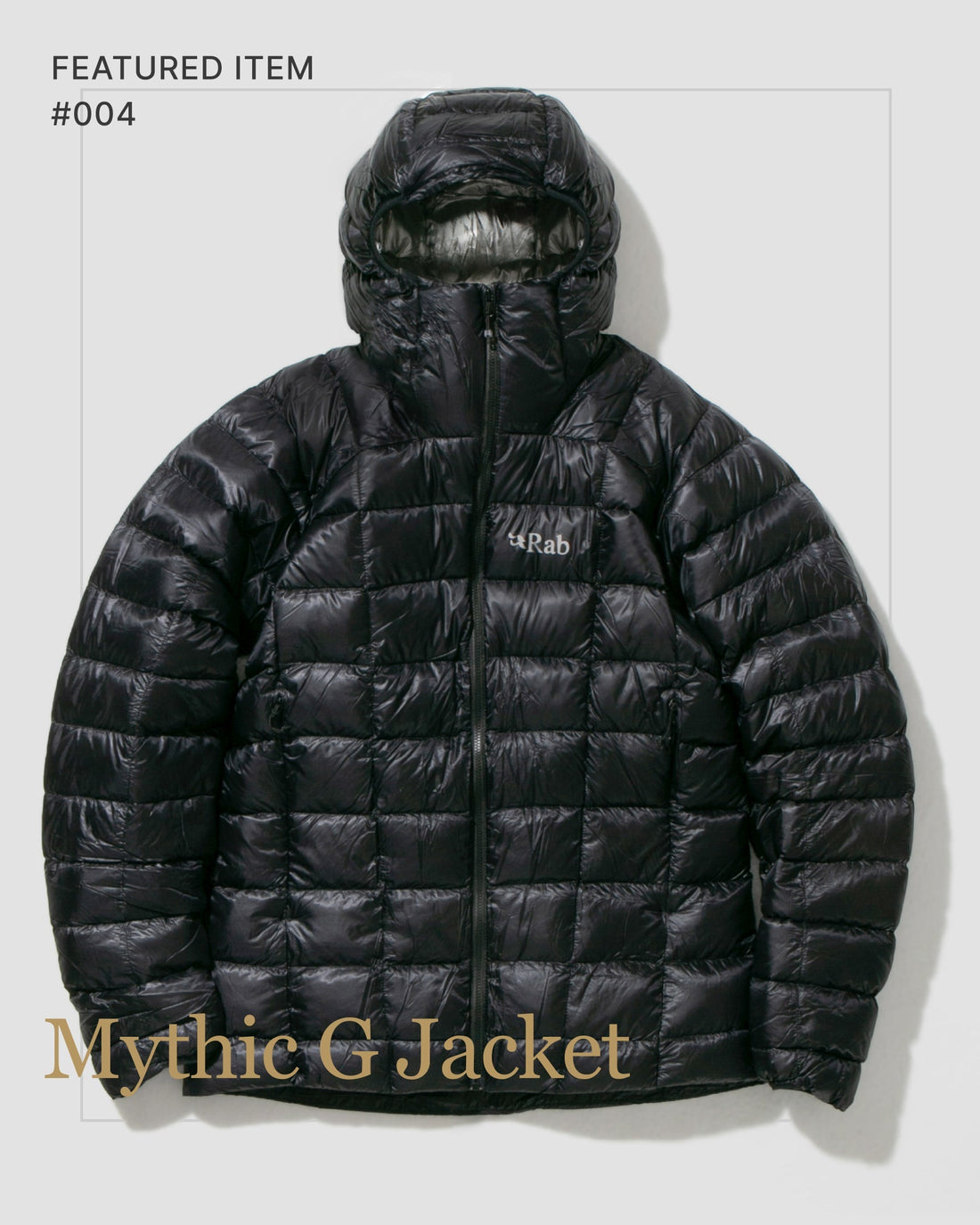 注目アイテム紹介 #004 Mythic G Jacket