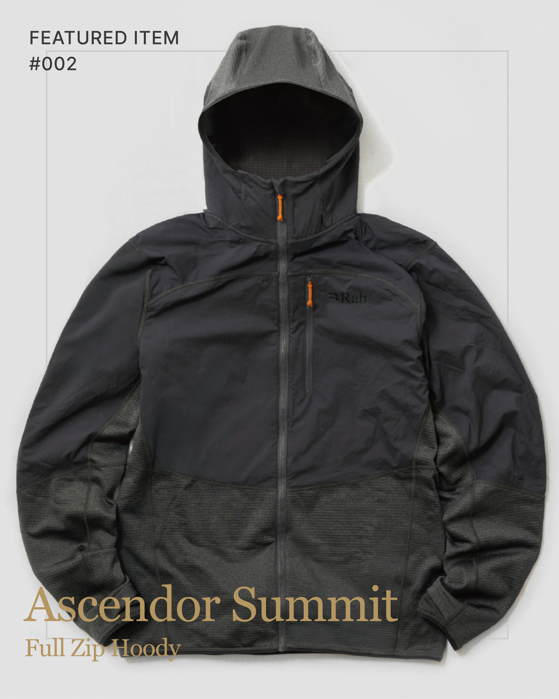 2024注目アイテム紹介 #002 Ascendor Summit Full Zip Hoody