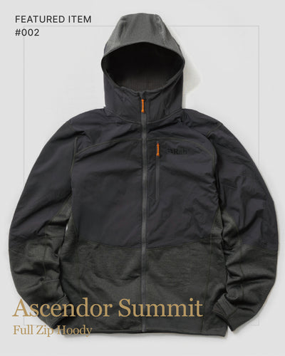 注目アイテム紹介 #002 Ascendor Summit Full Zip Hoody