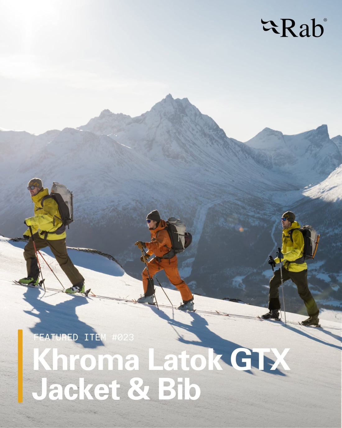 注目アイテム紹介【2025秋冬】 #023 Khroma Latok GTX Jacket & Bib