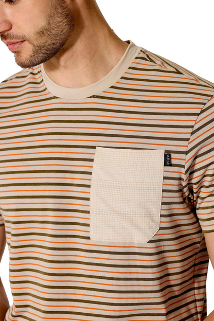 Rivelin Stripe Pocket Tee