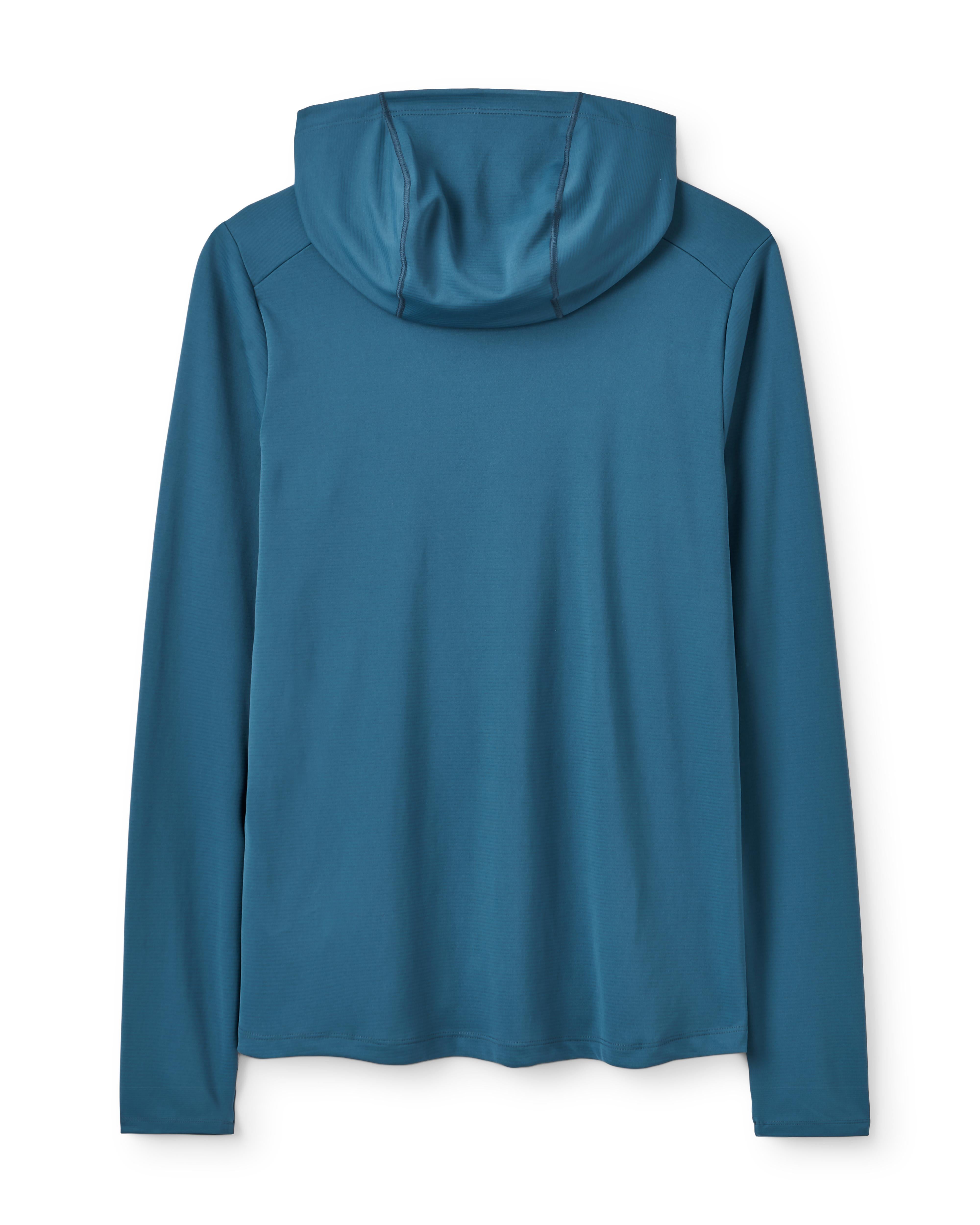 AF フード付きサーフィンウェア ダークブルー Force Hoody Wmns | Rab® ジャパン公式サイト